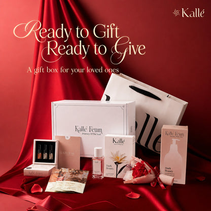 Luxury Perfume & Body Wash Gift Set with Gift Bag and Greeting Card | Kalle‘ Feum